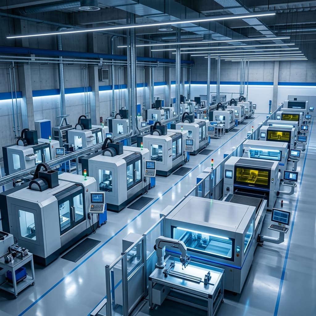 Medical component manufacturing floor for catheter shaft OEM programs