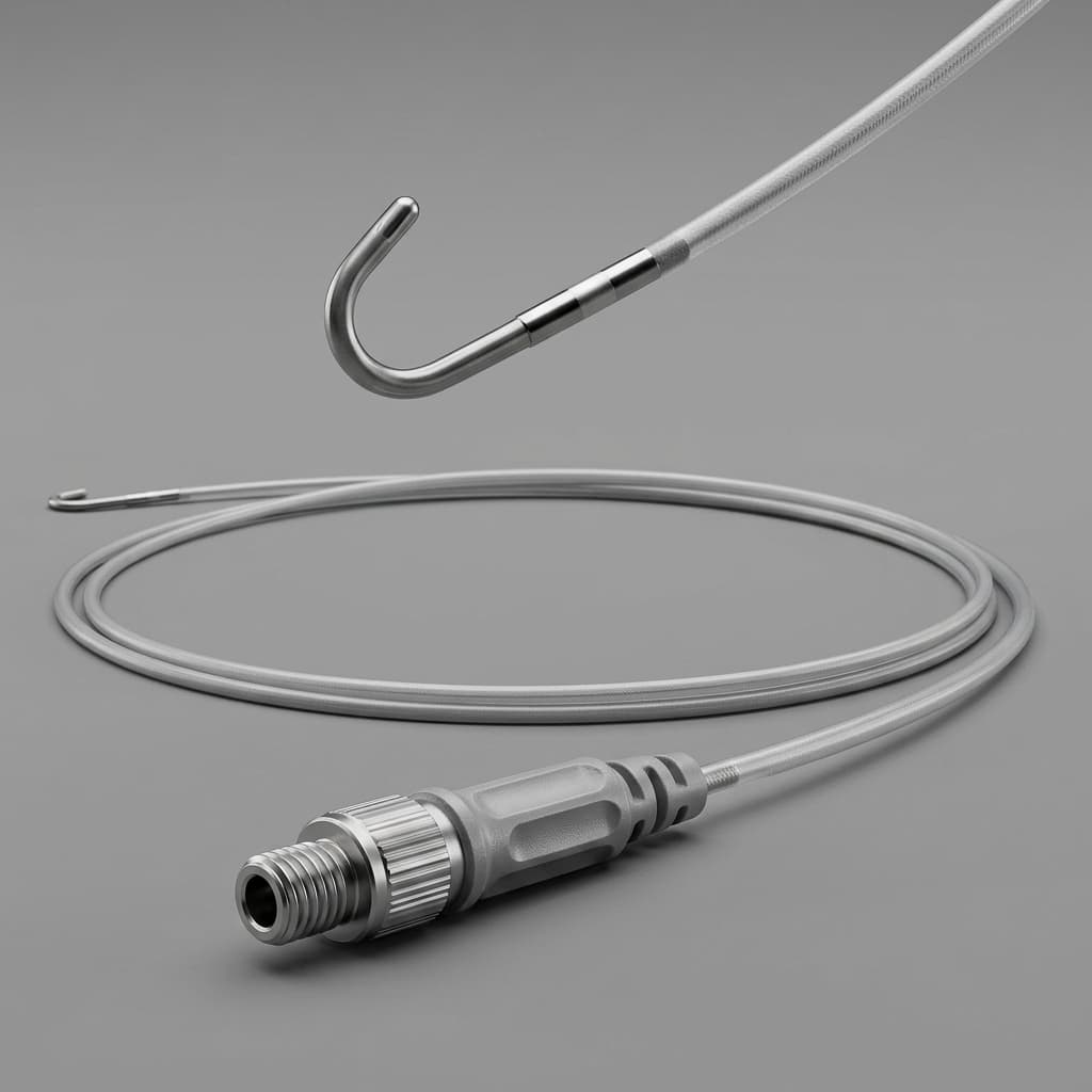 Medical component manufacturing floor for catheter shaft OEM programs