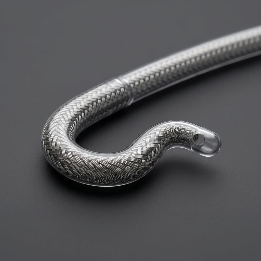 Coil reinforced medical catheter shaft OEM manufacturing