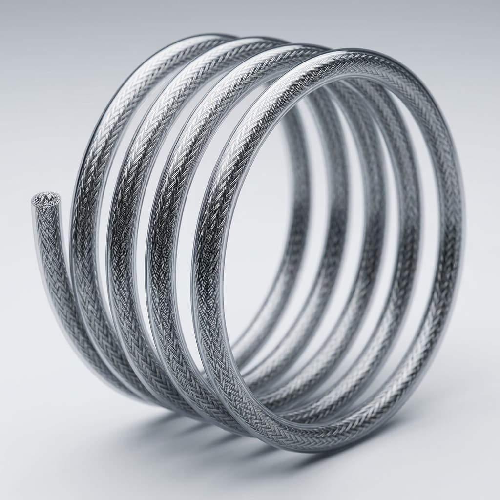 High-fidelity braided catheter shaft component with reinforced medical tube profile
